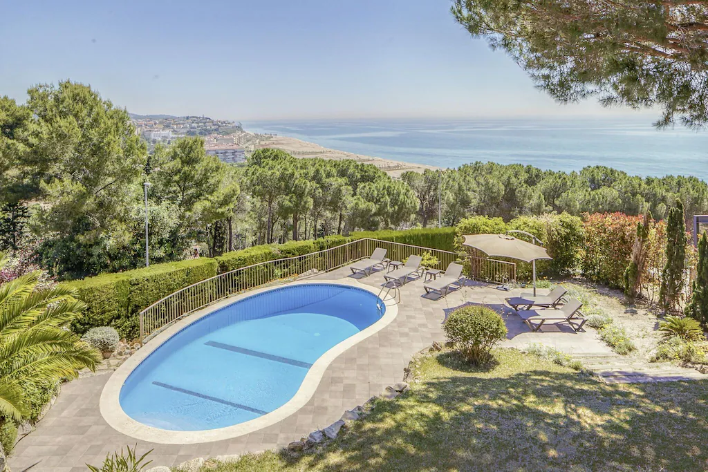 Villa in Arenys de Mar with incredible sea views